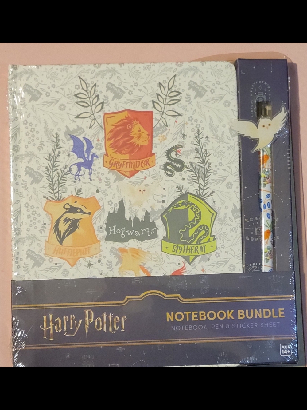 Warner Bros. Harry Potter Notebook Set - White with Gray Accents